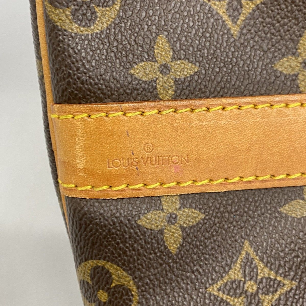 Louis Vuitton Boston Bag Monogram Keepall Bandouliere 50 Brown — view 5