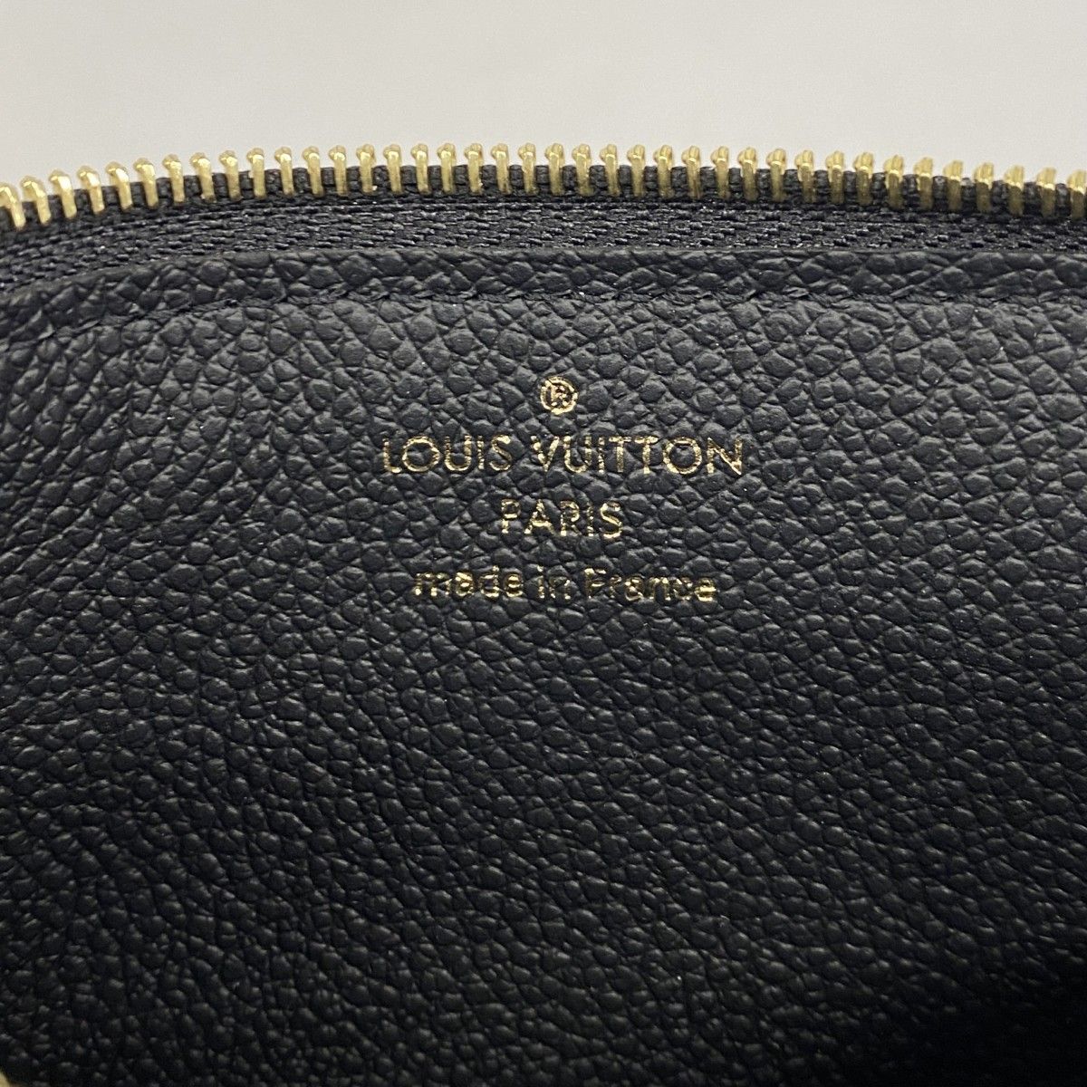 Louis Vuitton Coin Case Monogram Empreinte Card Holder Recto Verso Noir — view 4