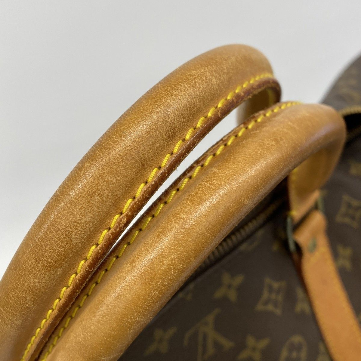 Louis Vuitton Boston Bag Monogram Keepall Bandouliere 60 Brown — view 9
