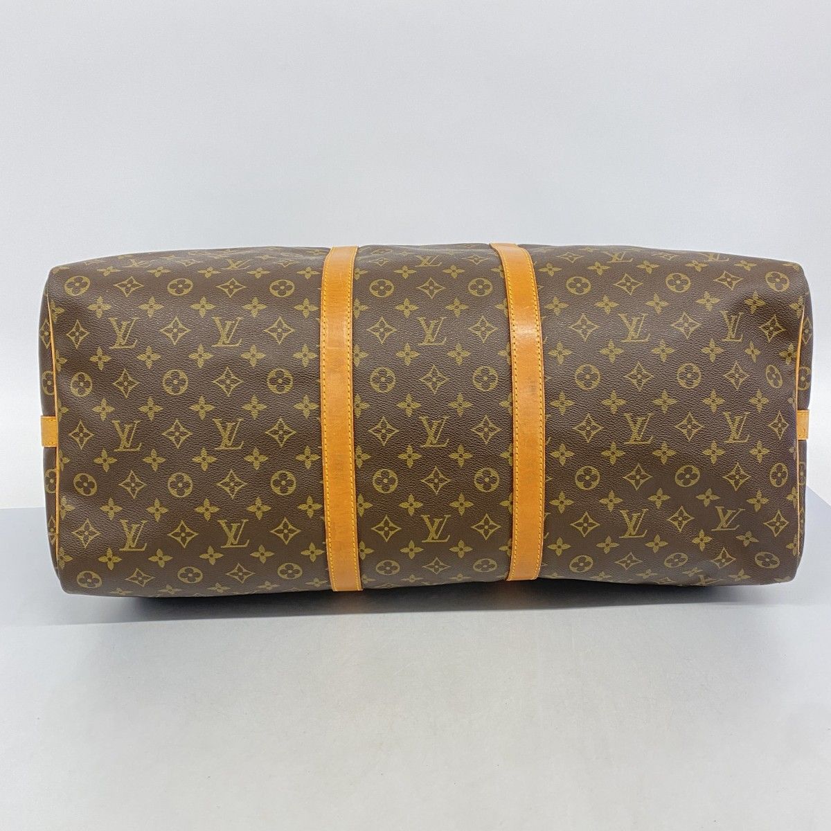 Louis Vuitton Boston Bag Monogram Keepall Bandouliere 60 Brown — view 3