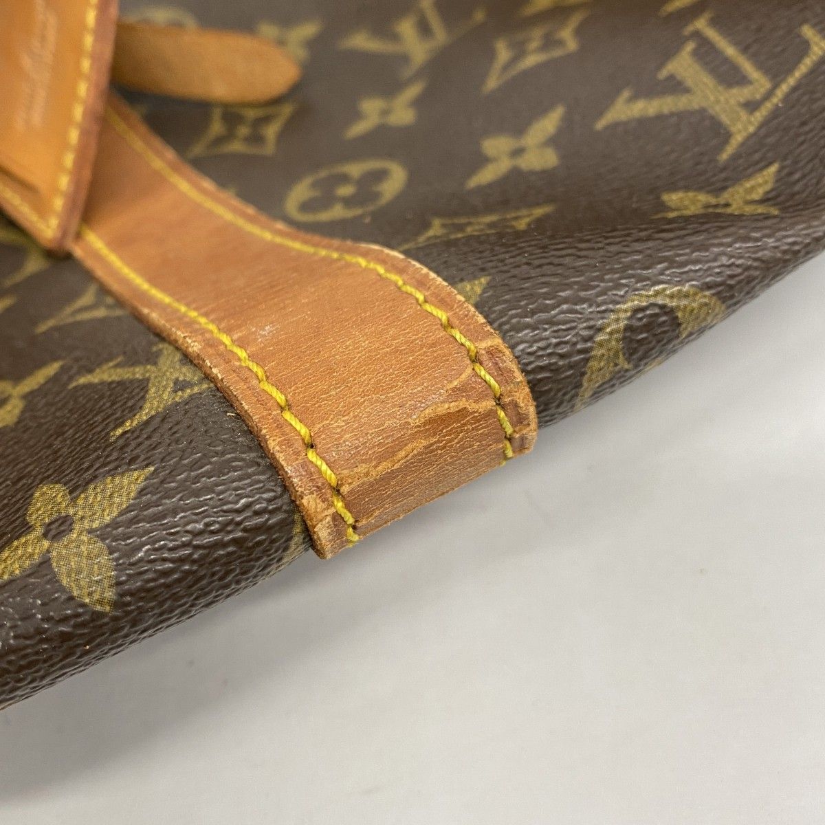 Louis Vuitton Boston Bag Monogram Keepall 55 Brown — view 6
