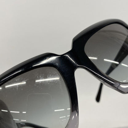 Chanel Sunglasses Acetate Black Silver Eyewear — view 4