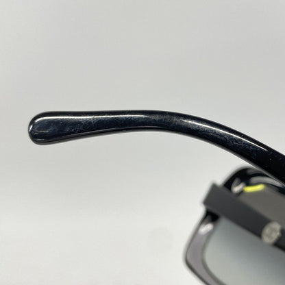Chanel Sunglasses Acetate Black Silver Eyewear — view 7