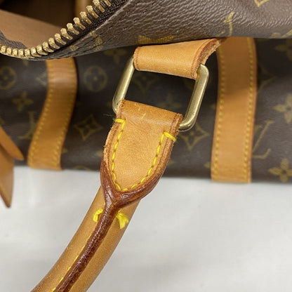 Louis Vuitton Boston Bag Monogram Keepall Bandouliere 55 Brown — view 8