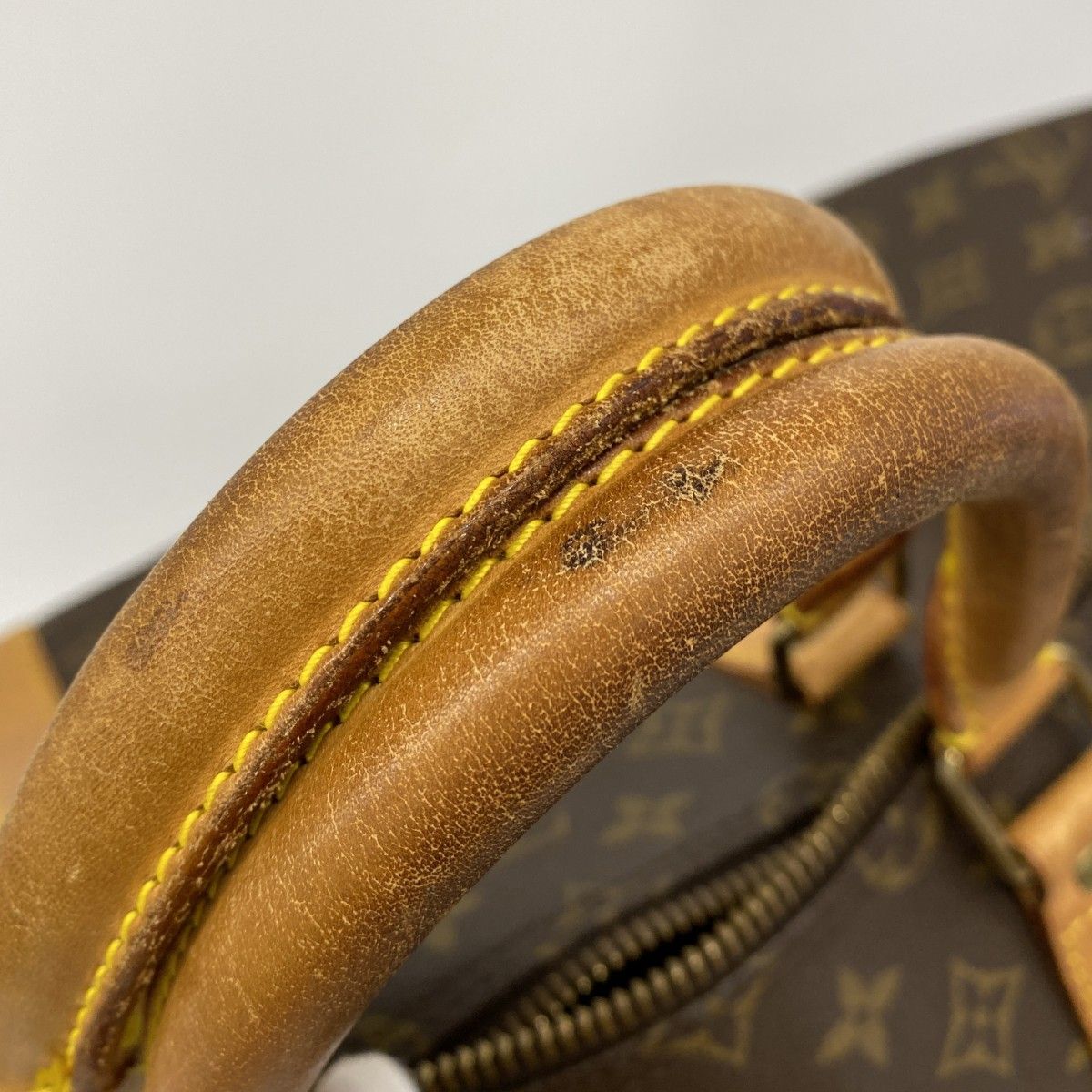 Louis Vuitton Boston Bag Monogram Keepall Bandouliere 55 Brown — view 9