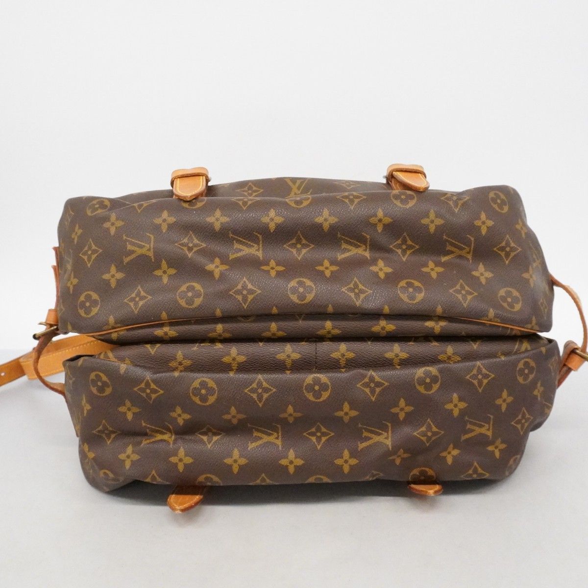 Louis Vuitton Shoulder Bag Monogram Saumur 43 Brown — view 3