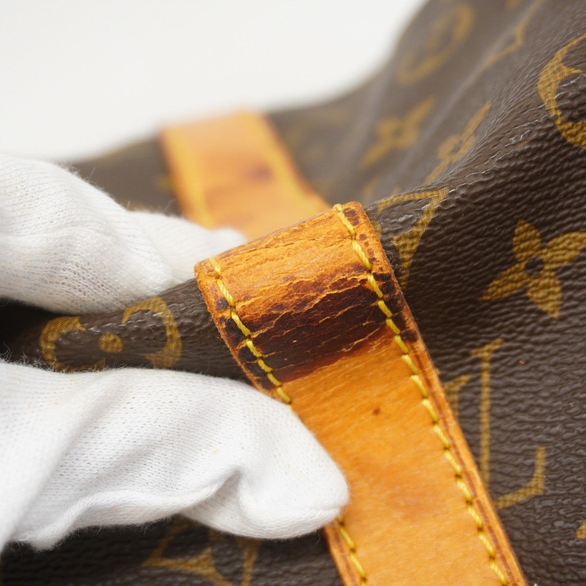 Louis Vuitton Boston Bag Monogram Keepall 55 Brown — view 8