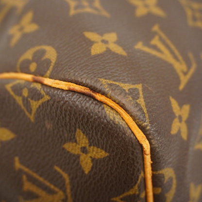 Louis Vuitton Boston Bag Monogram Keepall 55 Brown — view 9