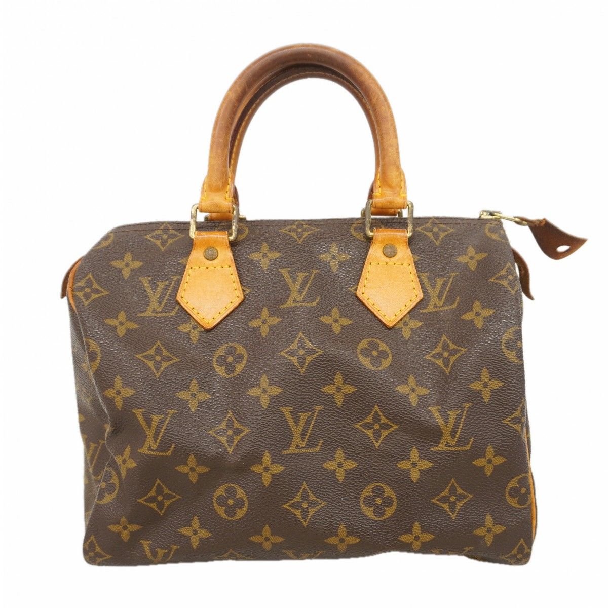 Louis Vuitton Handbag Monogram Speedy 25 Brown