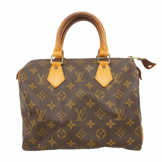 Louis Vuitton Handbag Monogram Speedy 25 Brown