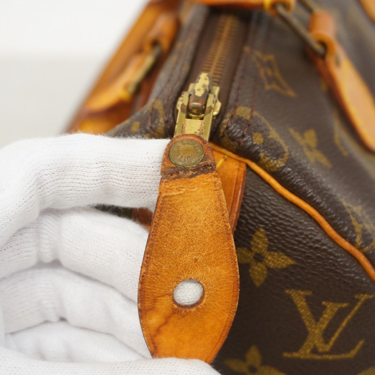 Louis Vuitton Handbag Monogram Speedy 25 Brown — view 6