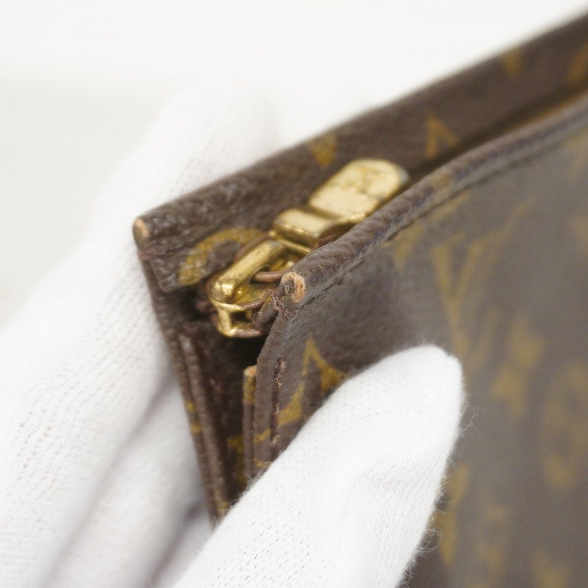 Louis Vuitton Pouch Monogram Poche Toilette 25 Brown — view 7