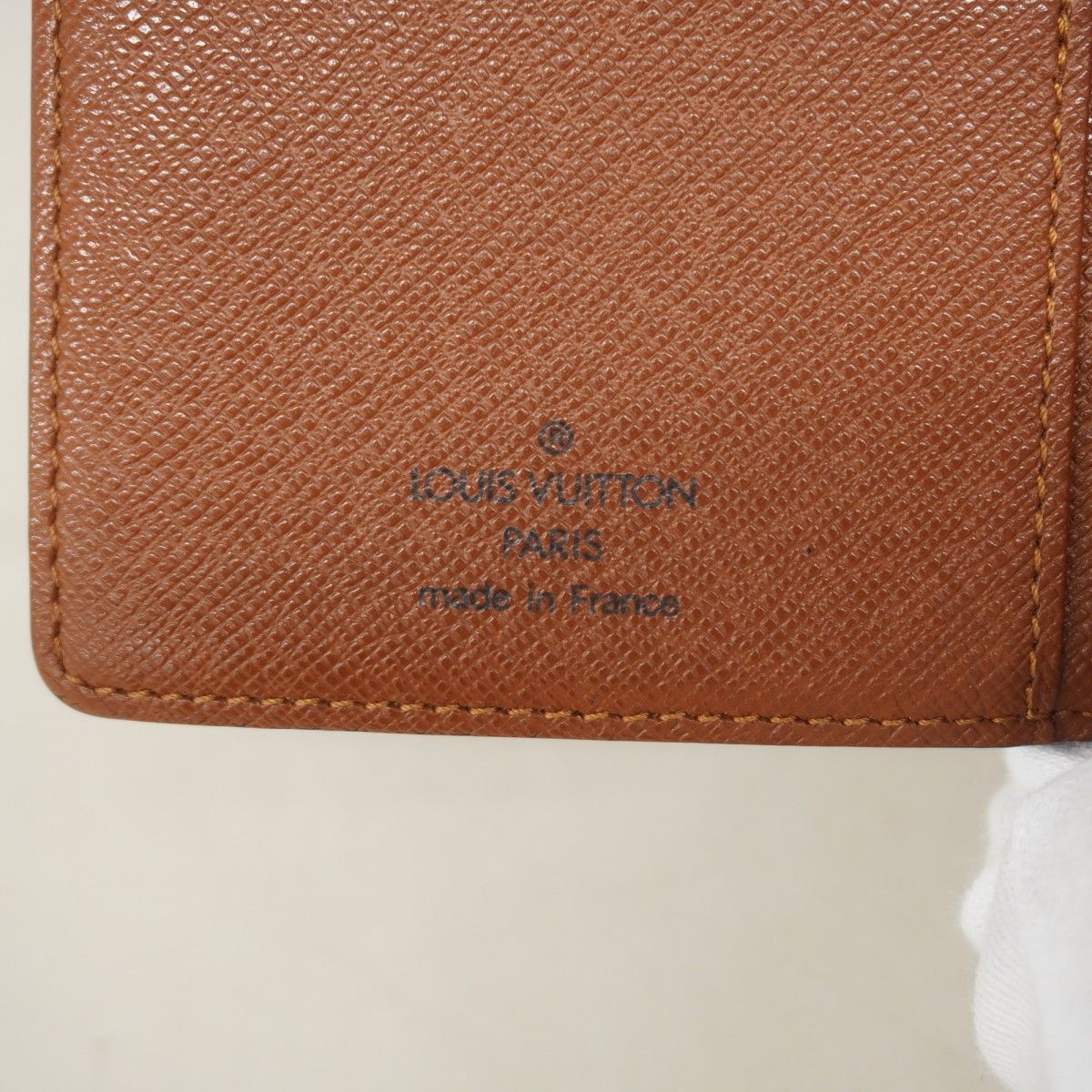 Louis Vuitton Long Bill Holder Monogram Porte-Billets Carte Cles Brown Wallet — view 4