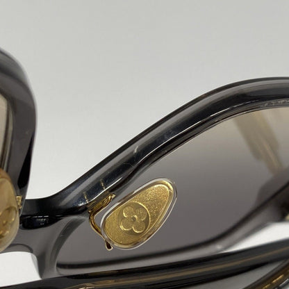 Louis Vuitton Sunglasses LV Aura Square Anthracite Eyewear — view 5