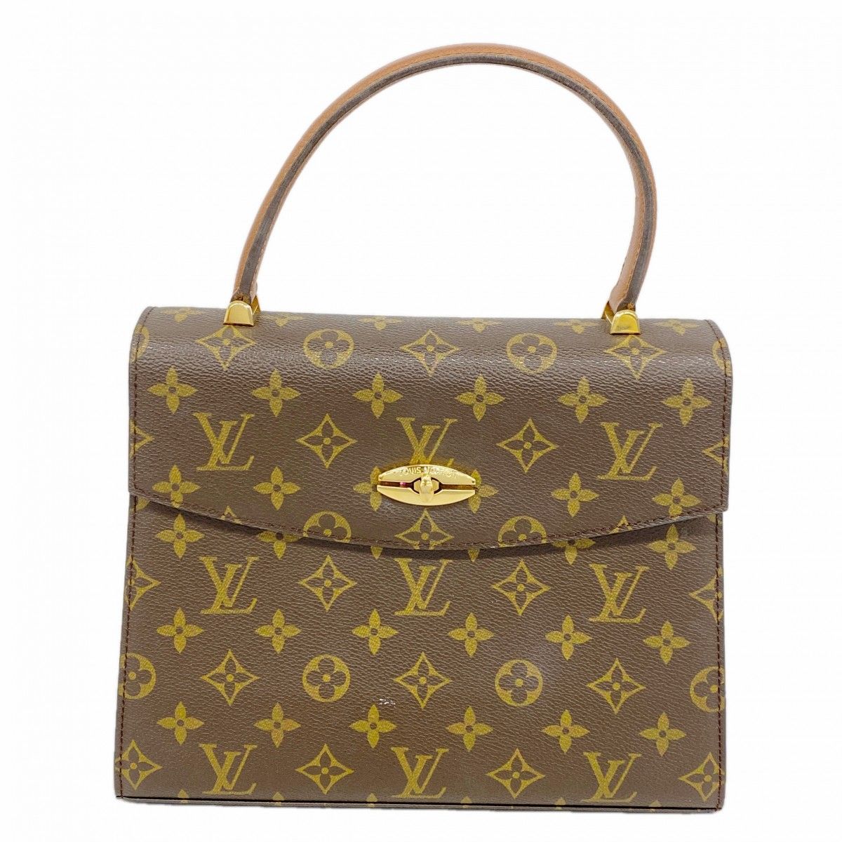 Louis Vuitton Handbag Monogram Malesherbes Brown