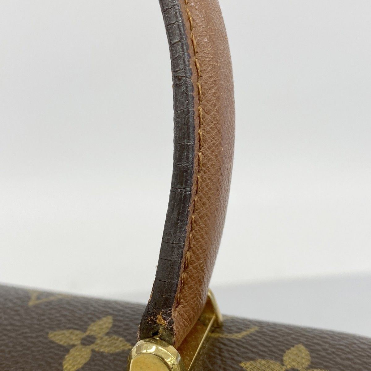 Louis Vuitton Handbag Monogram Malesherbes Brown — view 8
