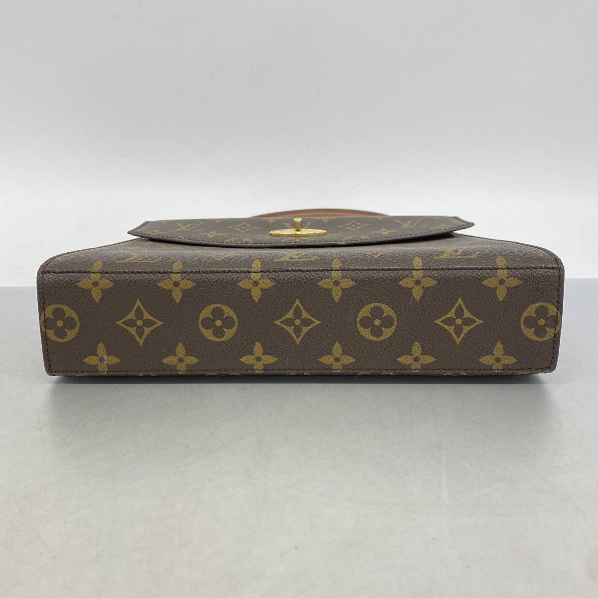 Louis Vuitton Handbag Monogram Malesherbes Brown — view 3
