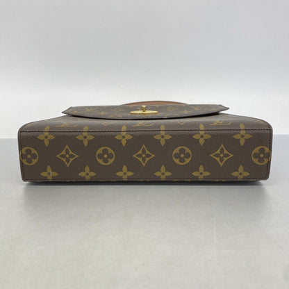 Louis Vuitton Handbag Monogram Malesherbes Brown — view 3