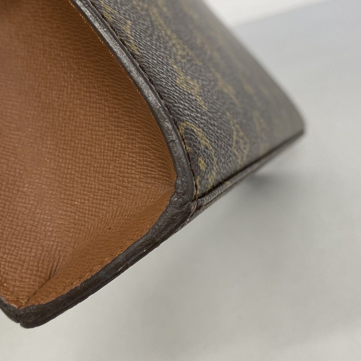 Louis Vuitton Handbag Monogram Malesherbes Brown — view 7