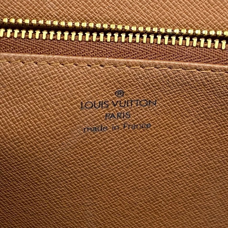 Louis Vuitton Handbag Monogram Malesherbes Brown — view 5