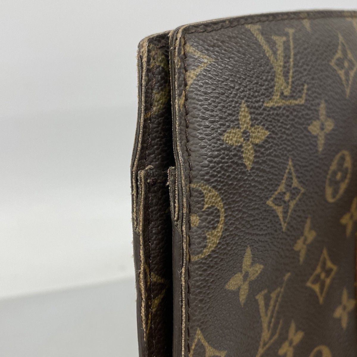 Louis Vuitton Shoulder Bag Monogram Babylon Brown — view 7