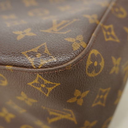 Louis Vuitton Shoulder Bag Monogram Looping GM Brown — view 6