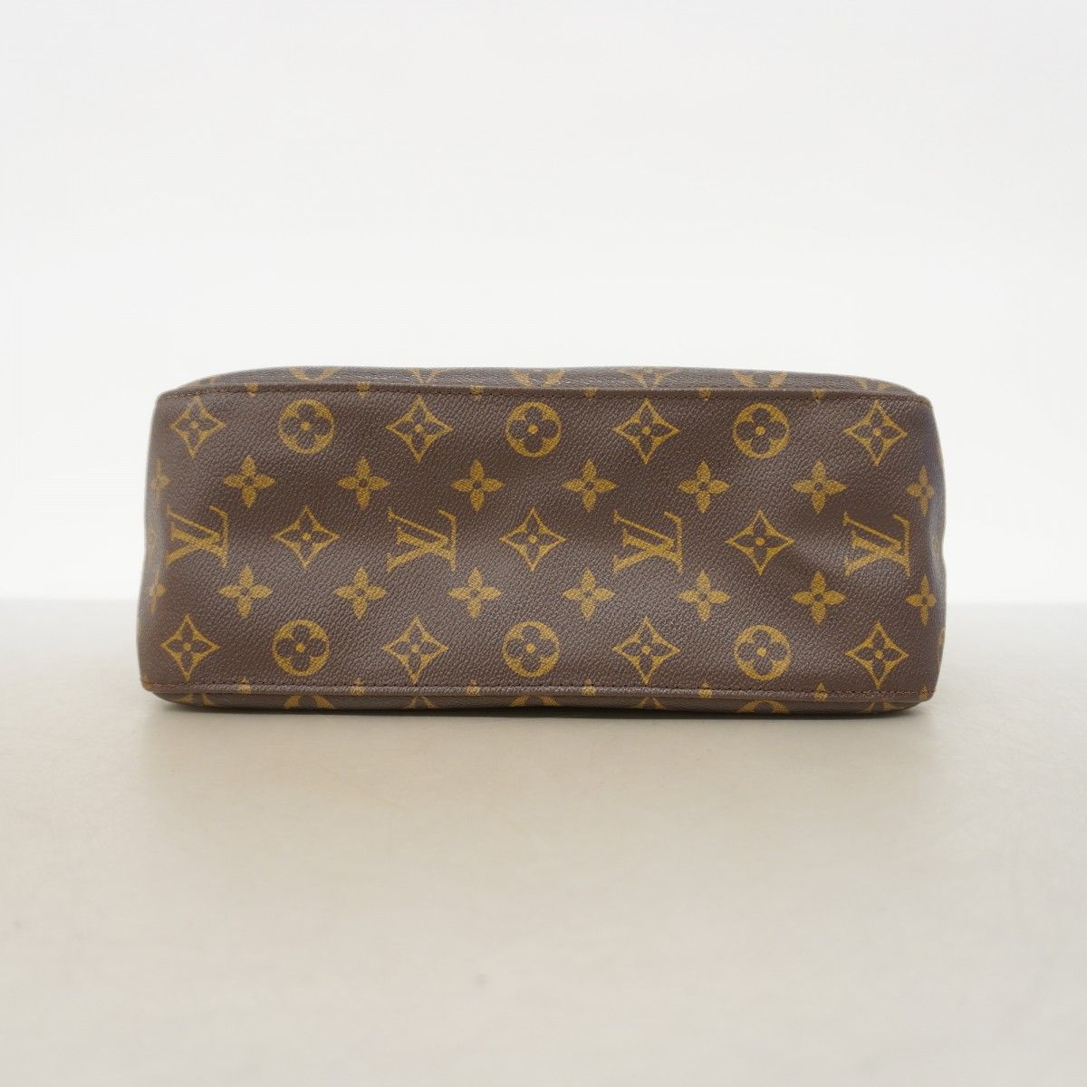 Louis Vuitton Shoulder Bag Monogram Looping GM Brown — view 3