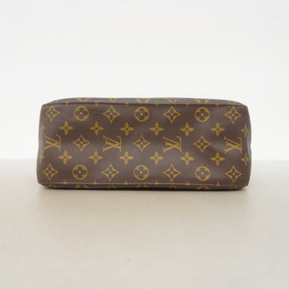 Louis Vuitton Shoulder Bag Monogram Looping GM Brown — view 3