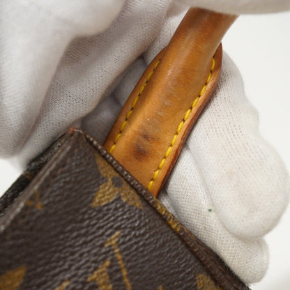 Louis Vuitton Shoulder Bag Monogram Looping GM Brown — view 8
