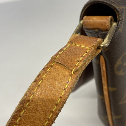 Louis Vuitton Shoulder Bag Monogram Musette Tango Short Strap Brown — view 9
