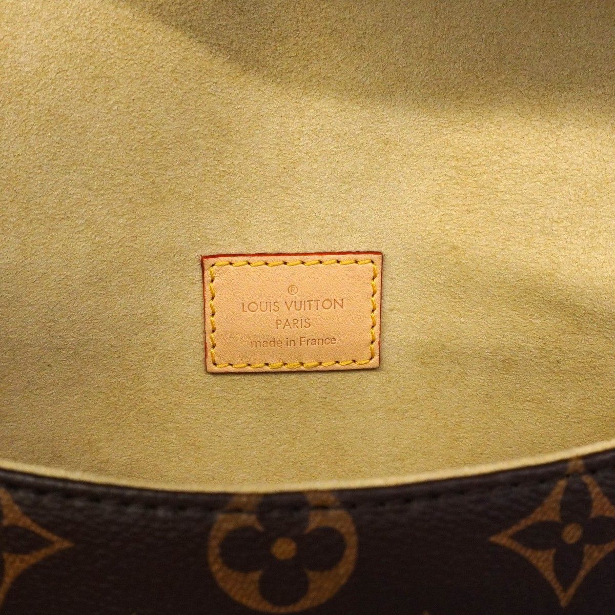 Louis Vuitton Handbag Monogram Saumur BB Brown 2-Way — view 5
