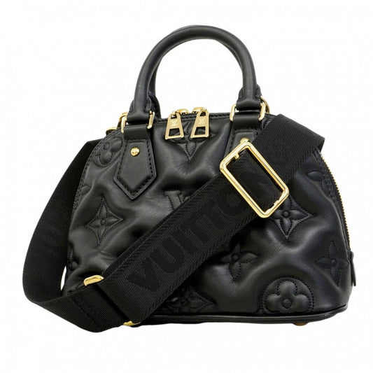 Louis Vuitton Handbag Bubble Glam Alma Soft BB Noir 2-Way