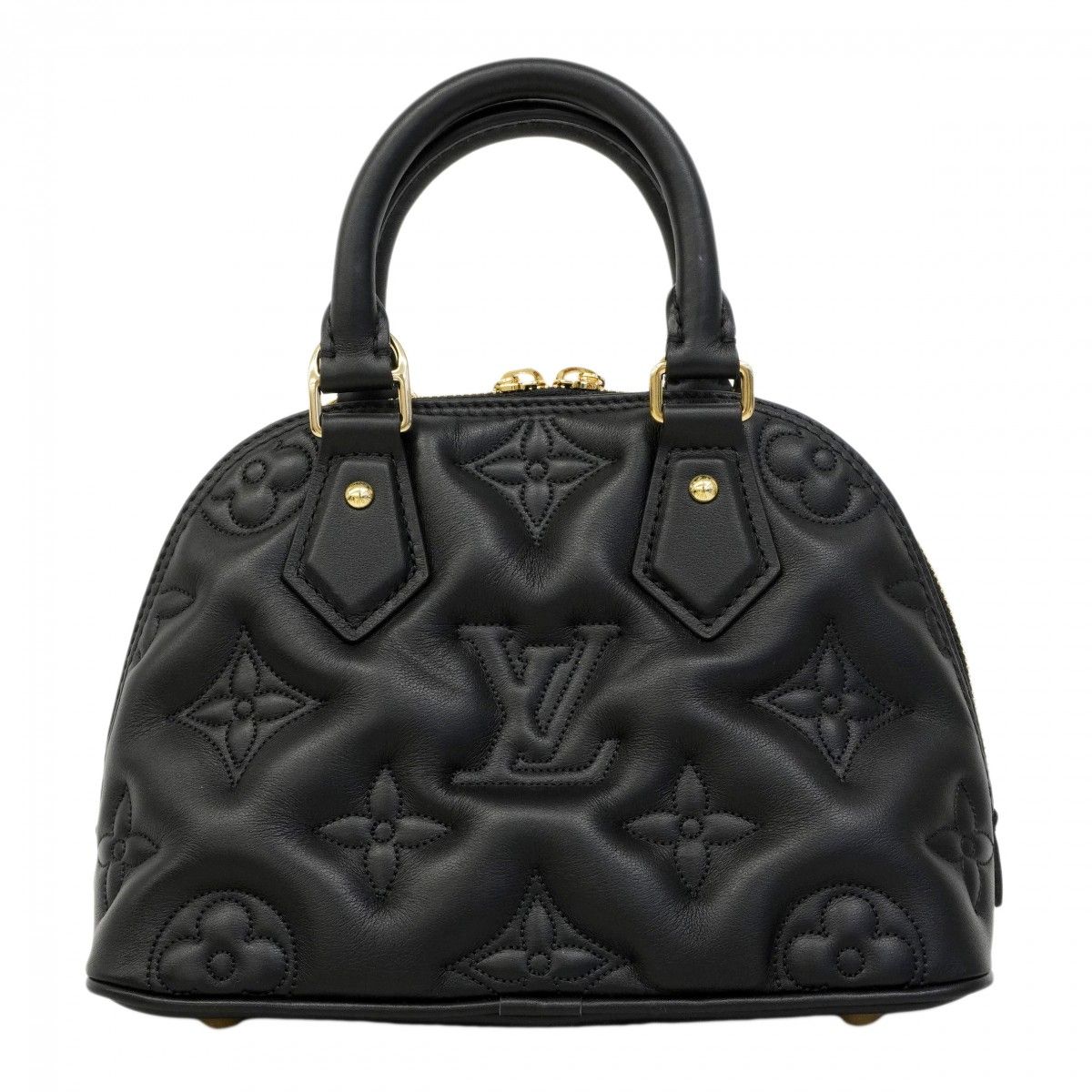 Louis Vuitton Handbag Bubble Glam Alma Soft BB Noir 2-Way — view 8