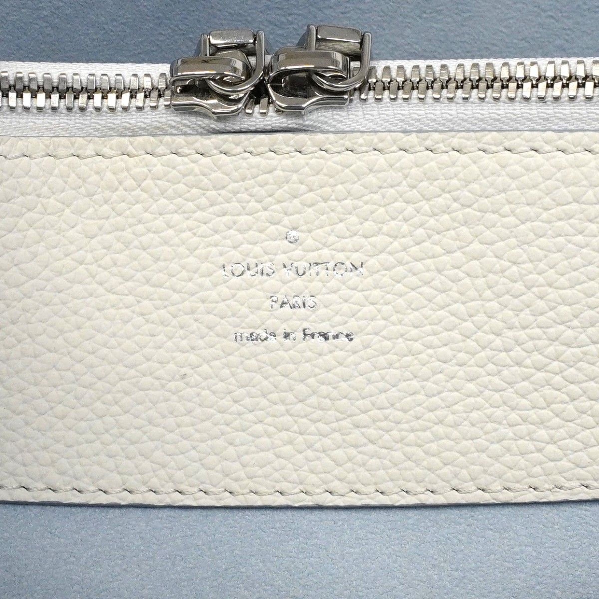 Louis Vuitton Handbag Mahina Bella White Light Blue 2-Way — view 5