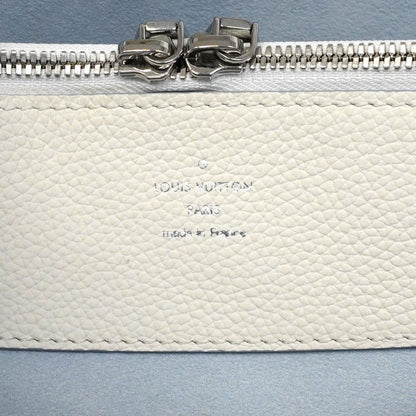 Louis Vuitton Handbag Mahina Bella White Light Blue 2-Way — view 5