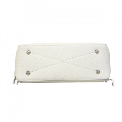 Louis Vuitton Handbag Mahina Bella White Light Blue 2-Way — view 3