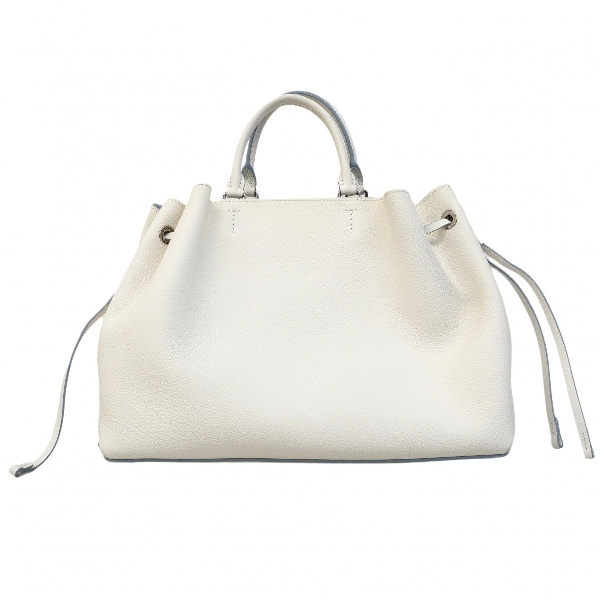 Louis Vuitton Handbag Mahina Bella White Light Blue 2-Way — view 9