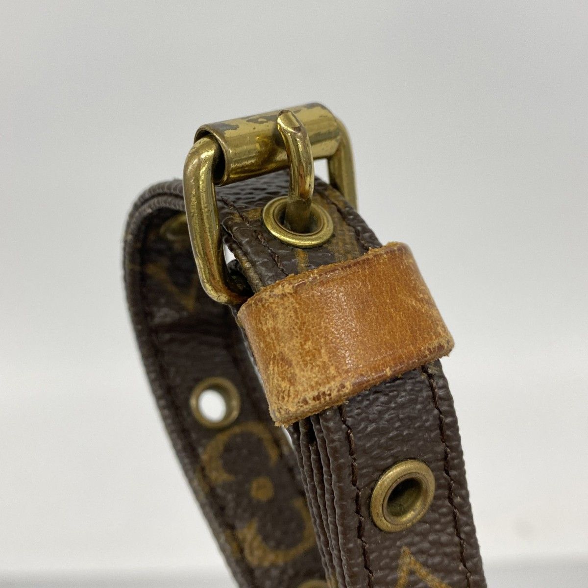 Louis Vuitton Shoulder Bag Monogram Danube Brown — view 9