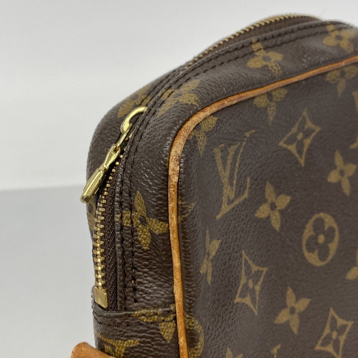 Louis Vuitton Shoulder Bag Monogram Danube Brown — view 6