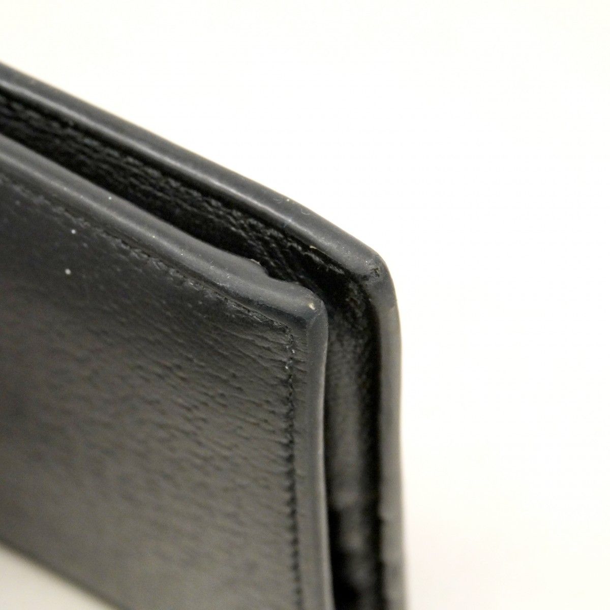 Gucci Wallet Bi Leather Black Gold — view 6