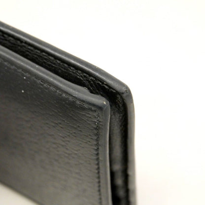 Gucci Wallet Bi Leather Black Gold — view 6