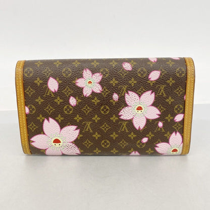Louis Vuitton Trifold Wallet Monogram Cherry Blossom Porte Tresor International — view 8