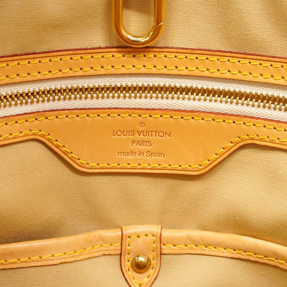 Louis Vuitton Tote Damier Azur Pomplon GM White — view 5