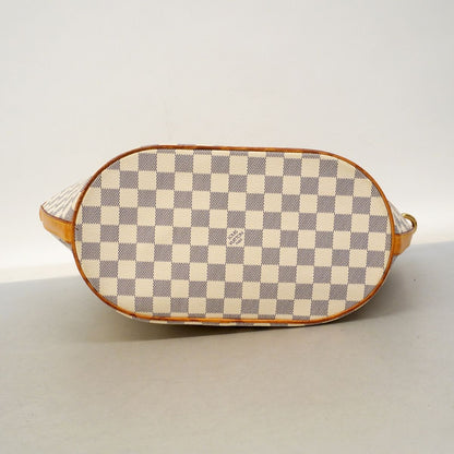 Louis Vuitton Tote Damier Azur Pomplon GM White — view 3