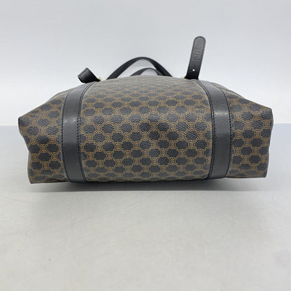 Celine Tote Macadam Brown Black Gold — view 3