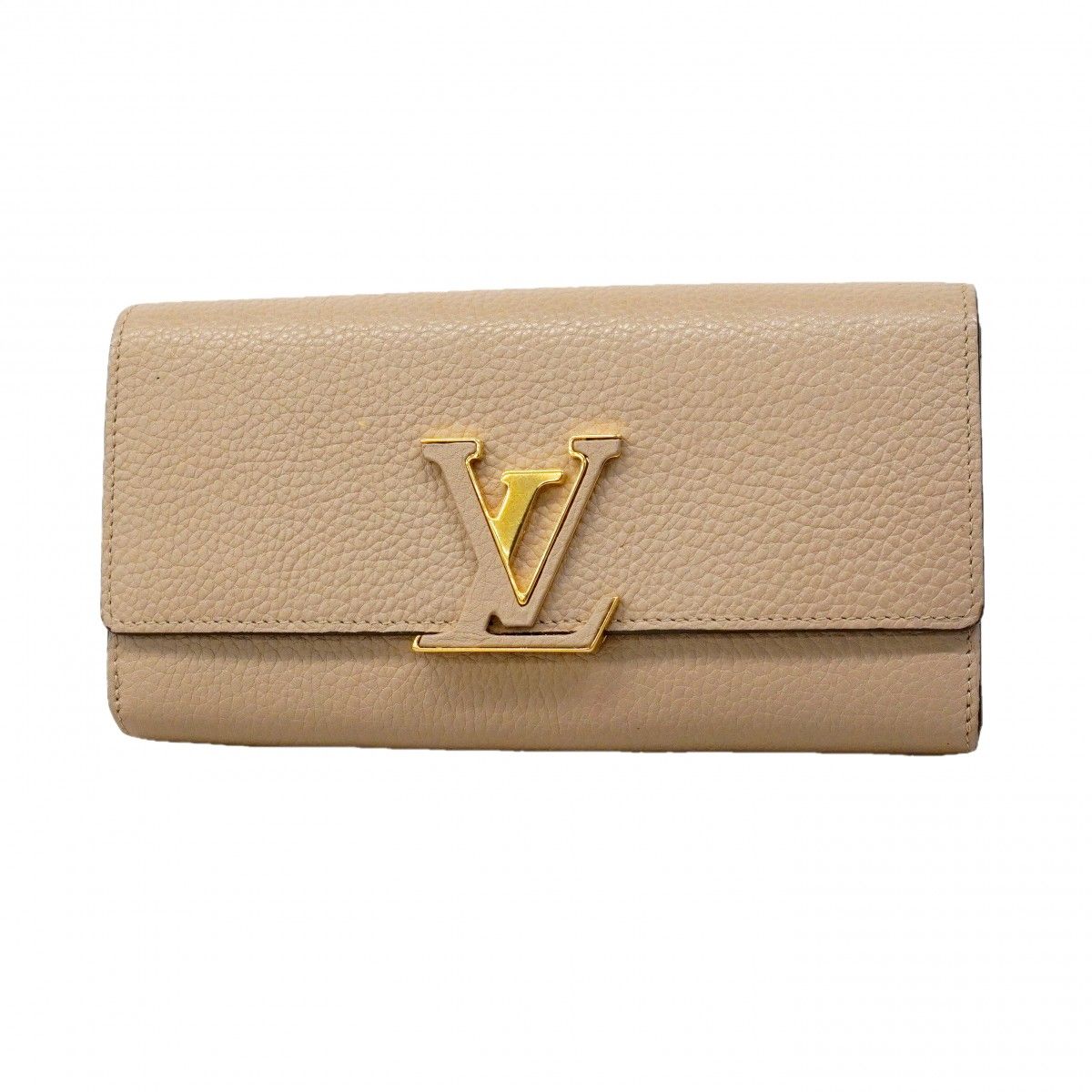 Louis Vuitton Wallet Taurillon Portefeuille Capucines Galle