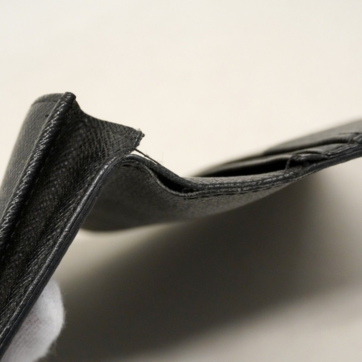 Louis Vuitton Wallet Damier Graphite Portefeuille Brazza Black — view 6