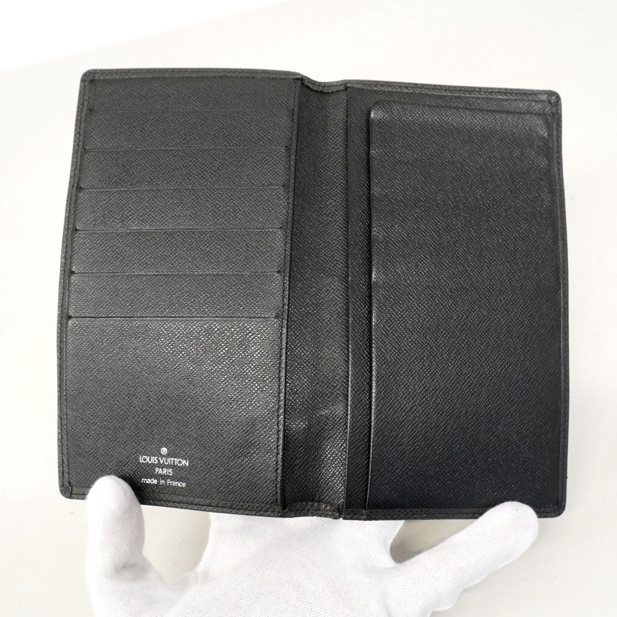 Louis Vuitton Long Bill Holder Taiga Porte-Billets Carte Cles Ardoise Wallet — view 4