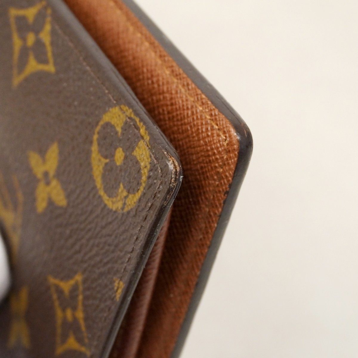 Louis Vuitton Wallet Monogram Portefeuille Brazza Brown — view 6