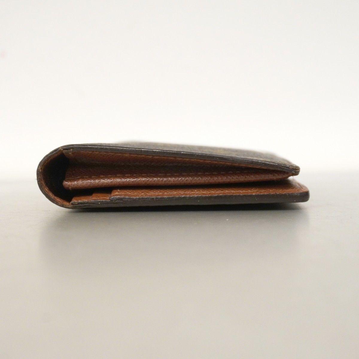 Louis Vuitton Wallet Monogram Portefeuille Brazza Brown — view 3